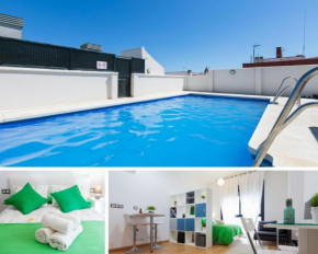 Romántico Estudio con Piscina